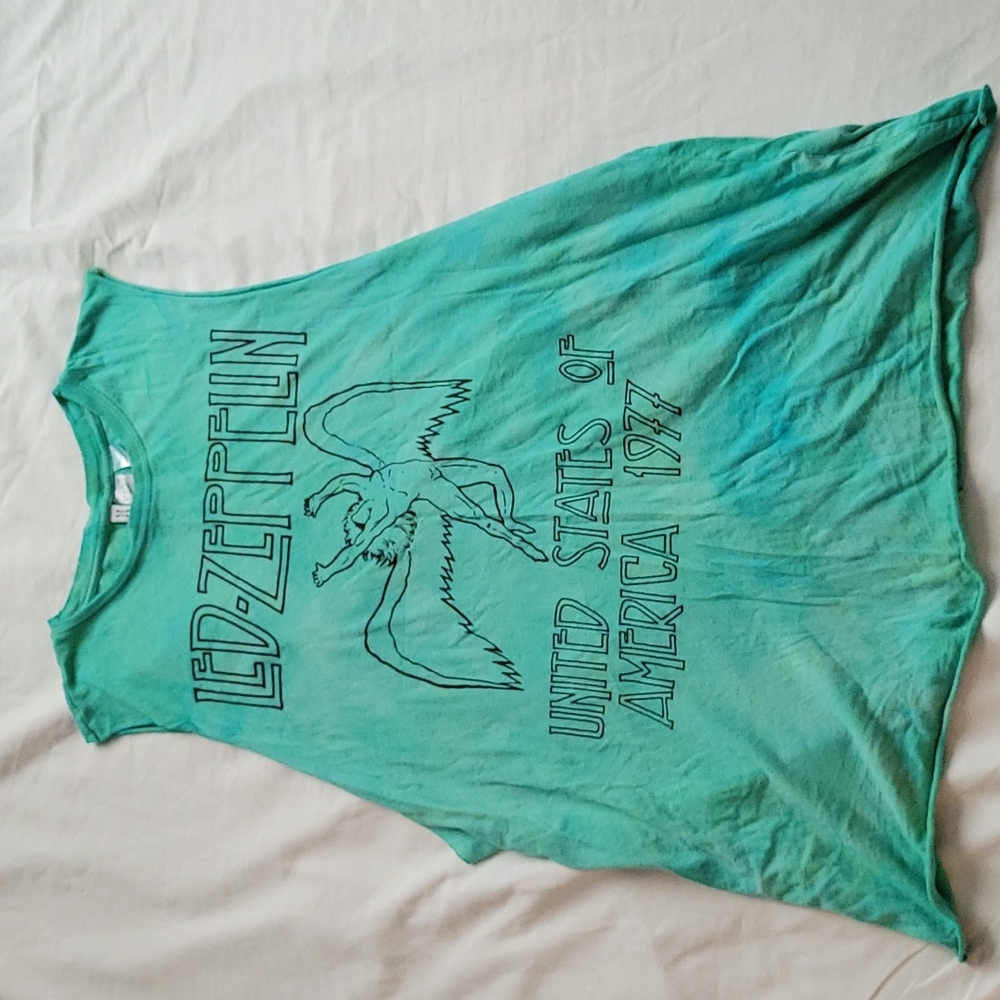 Led Zeppelin Tie-Dye Muscle Tank